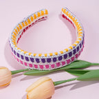 Bohemian Handmade Knitted Summer Headband