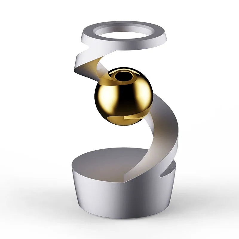 Suspended Spinning Top with Visual Effect Stress Relief Focus Tool Adults & Kids Suspended Gyroscope Fidget Spinner  Fidget toy