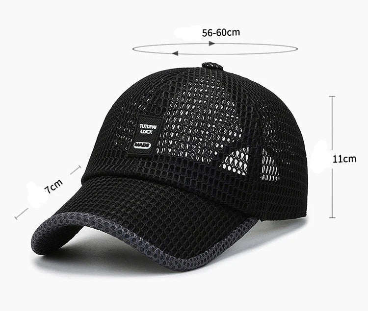 Northwood Mesh Baseball Cap for Breathable Summer Outdoor Wear