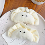 Soft Plush Dumpling Keychain Cute Food Bag Charm
