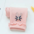 Bunny Butt Leggings for Girls - Playful Cotton Pants with Fluffy Tail Ear Details Perfect for Toddler Little Girl Everyday Wear