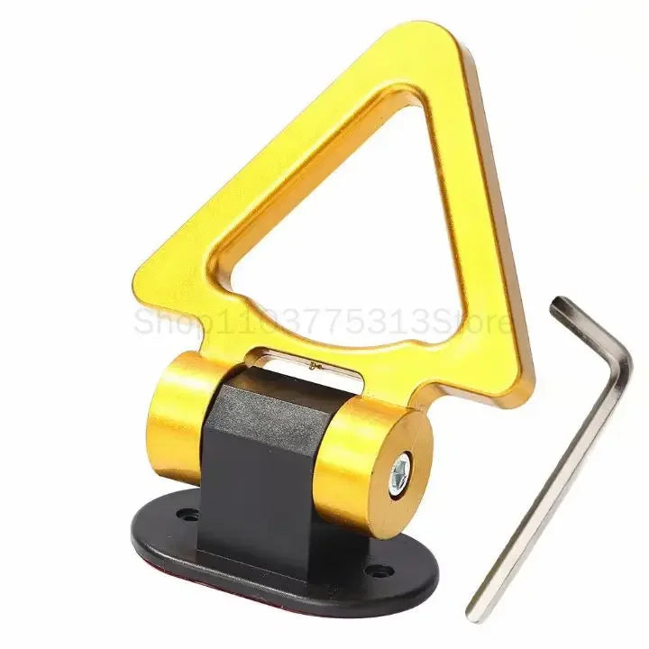 2 Designs Car Styling Trailer Hooks Sticker Decoration Car Auto Rear Front Trailer Simulation Racing Ring Vehicle Towing Hook