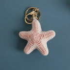 Ocean Animal Crochet Keychain Tropical Fish Bag Charm