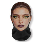 Realistic 3D Horror Skull Zombie Full Face Mask Breathable Mesh Headgear Cosplay Prop for Halloween Party Prank Carnival Costume