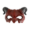 Upgraded RP Devil Half-Face Mask, Carnival and Halloween Party Costume and Props for Holiday Atmosphere Fortnite