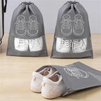 5PCS Waterproof Shoe Storage Bag Set Large Capacity Travel Organizer Pouch