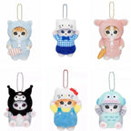 Mofusand Anime Plush Keychain Cute Cat Bag Charm
