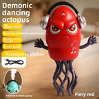 Interactive Dancing Octopus Toy with Music & LED Lights