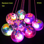 New Durable High Quality Colorful Flash Jumping Ball Multistyles Interactive Glowing Bouncy Ball Gift Children Luminous Toys