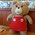 46cm TED Plush Movie Teddy Bear TED 2 Plush Doll Toys In Apron styles Soft Stuffed Animals Plush Toys Animal  for Kids Gift