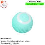 iLMH 1/2 PCS Cat Interactive Ball Toy Automatic Rolling Ball Faux Tail Rechargeable Smart Pet Electric Toy Pet Toy Imitate Mouse