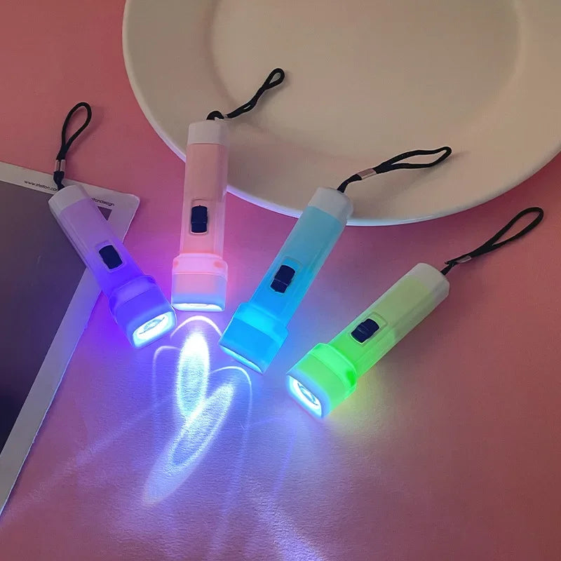 5-100 Pcs Mini LED Flashlights Toy for Kids Birthday Party Favors Halloween Christmas Carnival Wedding Guest Gifts Decor