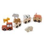 Wooden Montessori Train Learning Toy for Toddlers and Preschool Kids