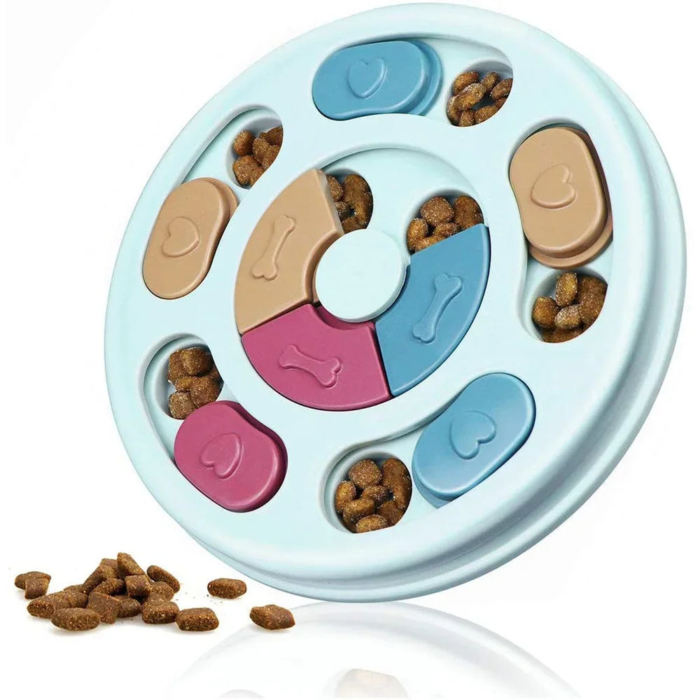 Interactive Dog Puzzle Slow Feeder for IQ Training and Healthy Eating