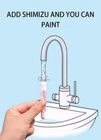 Magic Water Drawing Book with Reusable Coloring Pen for Kids Fun