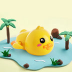 1 Pcs Bathing and Playing with Ducks Bathroom Parent Child Interaction Bathing and Swimming Toys
