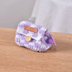 Cute Crochet Mini Coin Bag Keychain Storage Charm