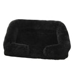 Dog Bed Dog Plush Pet Bed Winter Thickened Pad Dog Sleeping Bed Sofa Removable Pad Dog Small Large Dog Square Kennel