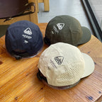 Short Brim Quick Dry Mesh Baseball Cap for Outdoor Adventures
