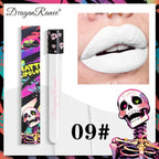 Waterproof and Easy To Color Halloween Makeup Sexy Red Vampire Liquid Lipstick Matte White Black Lip Gloss Facial Body Painting