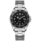 Fashion Men's Watches Date High-end Luxury Casual Sport Clock Classic Business Quartz Male Stainless Steel Wristwatches