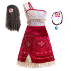 Kids Moana 2 Princess Adventure Costume Dress – Vaiana Outfit