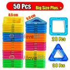 Magnetic Building Blocks DIY STEM Construction Set for Kids