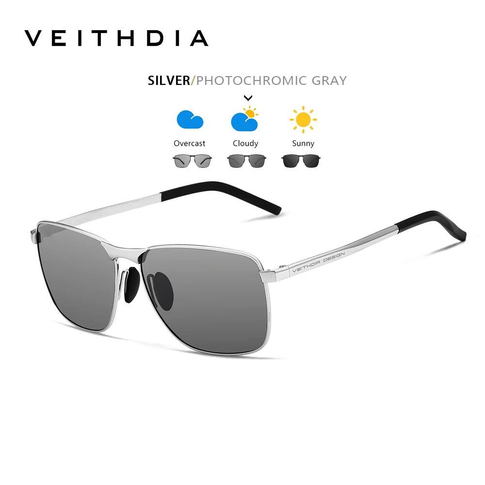 VEITHDIA V2462 Polarized UV400 Vintage Sports Sunglasses