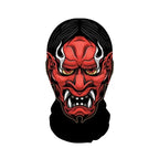 Halloween Skeleton Mask Elastic Mesh Hood Scary Party Cosplay Prop Breathable Face Cover Hood