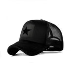 Breathable Mesh Snapback Baseball Cap for Casual Outdoor Style