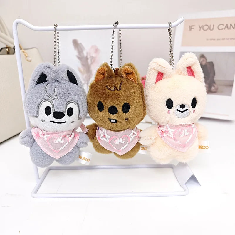 SKZOO Plush Keychain Cartoon Stuffed Doll for K-Pop Fans Gift