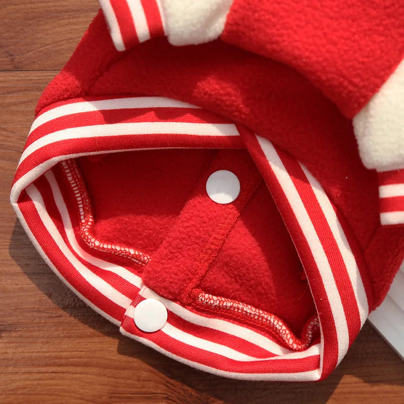 Puppy Coat With D Ring Outdoor Jacket for Small Medium Dog Button Fleece Clothing for Roppa Perro Sport Suit for Cat Wholesale