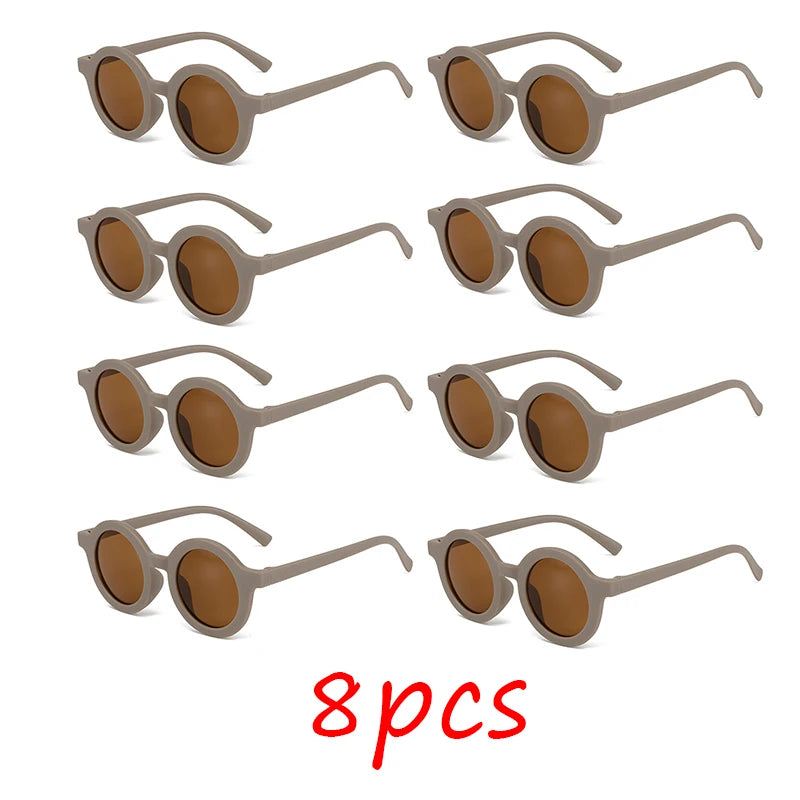 Round UV400 Baby & Kids Sunglasses for Ages 1–7