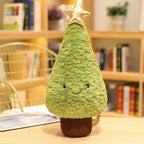 Christmas Tree Plush Toy Pillow – Cute Festive Stuffed Cushion