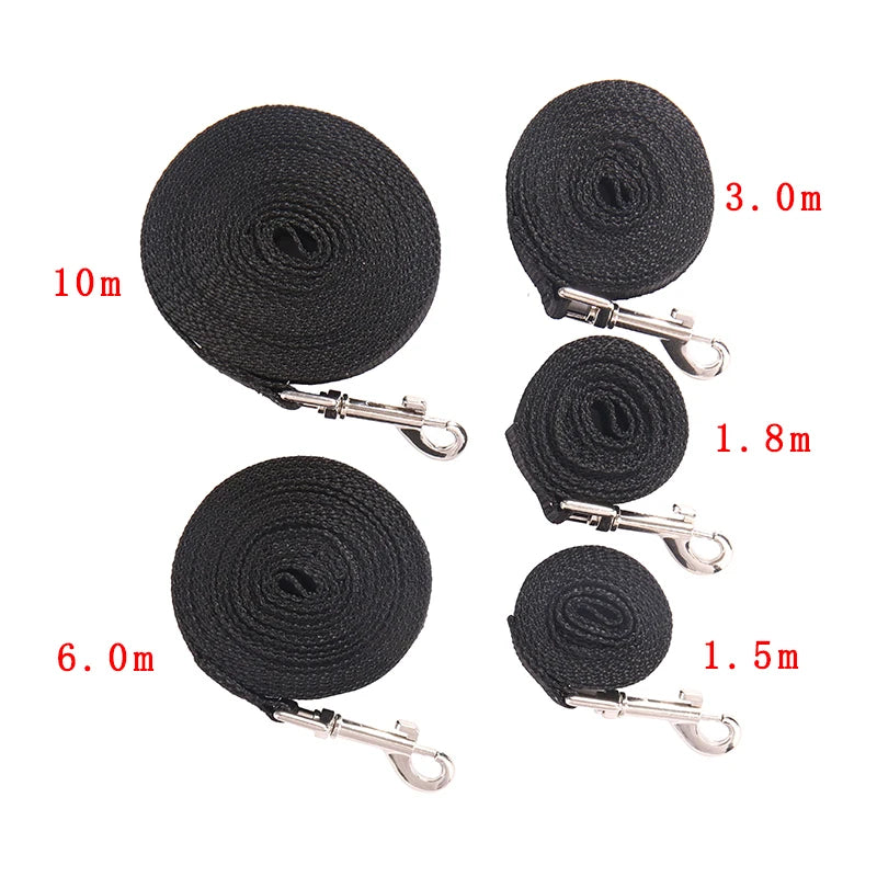 Long Strong Nylon Dog Leash 10m 15m 20m Pet Training Leash For Small Big Dogs Outdoor Walking Puppy Lead Rope Labrodor Supplies