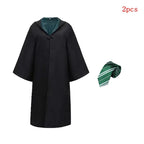 S-XXL Adult Harries Cosplay Magic Cape Cloak Robe Potters Hermione Gryffindor Holiday Halloween College Costume Accessories Gift
