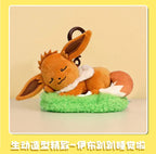 Cute Pokémon Plush Keychain Cartoon Bag Charm Set