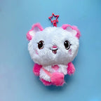NCT WISH Tea Cat Plush Keychain K-Pop Bag Charm
