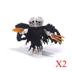 Halloween Scene Building Blocks Skeletons Ghosts Army King Assembled Charactesrs Figures DIY Accessories Bricks Toys Kids Gifts
