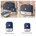 3PCS Portable Medical First Aid Kit Organizer Travel & Emergency Storage Bags