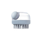 Silicone Dog Bath Massage Gloves Brush Pet Cat Bathroom Cleaning Tool Comb Brush for Dog Can Pour Shampoo Dog Grooming Supplies