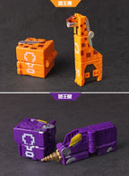Math Cube Transformation Robot Toy