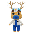 Horror Animal Hospital Plush Toy Blue Dog Soft Stuffed Cartoon Doll Collectible For Adult Fans Home Decoration Christmas Gifts