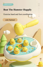Montessori Duck Frog Pig Hammer Puzzle Toy for Toddlers