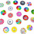 Mini Fidget Spinners 24PCS – Bulk Stress Relief Sensory Toys