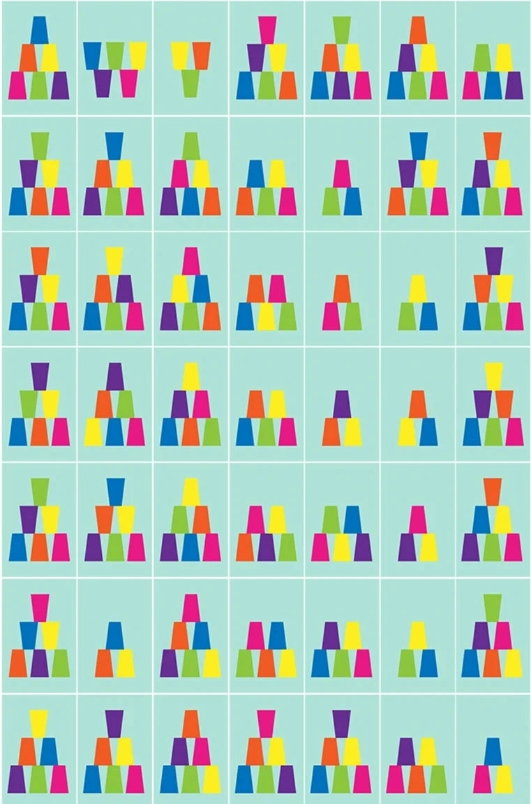 Montessori Mini Stack Cup Color Matching Game