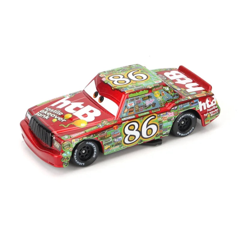 Lightning McQueen 1:55 Diecast Metal Toy Car Collection with Movie Characters