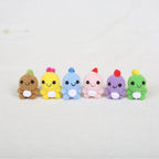 Mini Animal Crochet Keychain Cute Knitted Doll Keyring