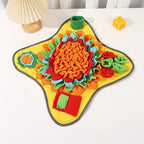 Dog Snuffle Mat Interactive Feeding Puzzle for Training and Enrichment