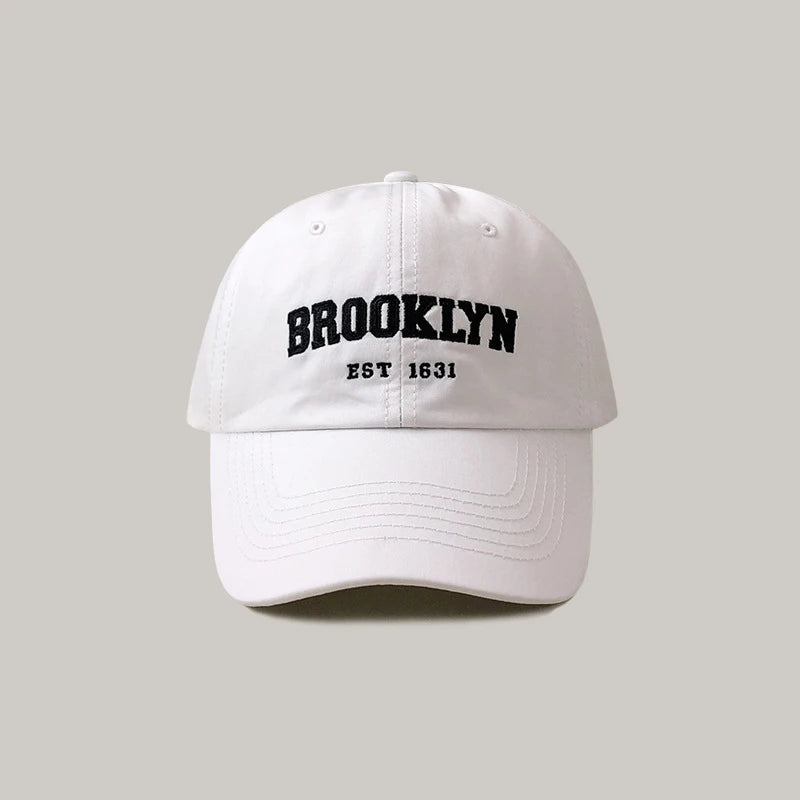 JK Korean Embroidery Baseball Cap for Casual Outdoor Streetwear